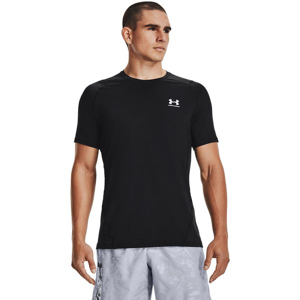 Under Armour Majica Under Armour Hg Armour Fitted SS Tee Black/ White L