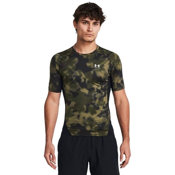 Under Armour Majica Under Armour HG Armour Printed SS Green M