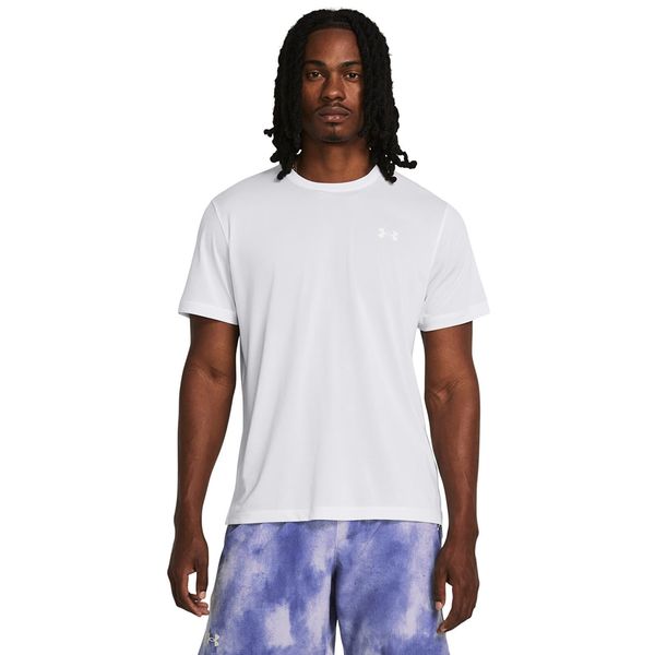 Under Armour Majica Under Armour LAUNCH SHORTSLEEVE White L