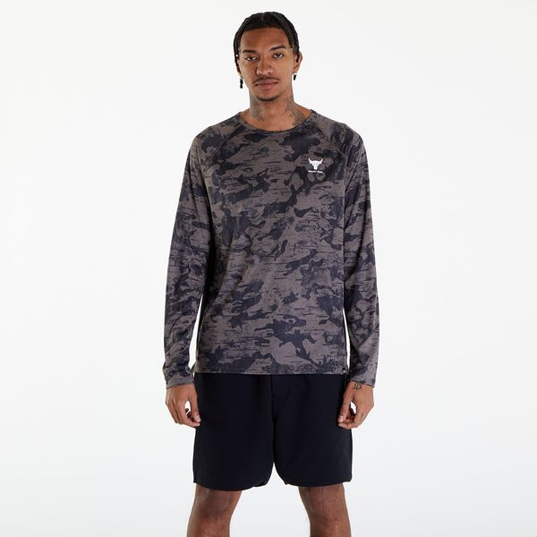 Under Armour Majica Under Armour Project Rock IsoChill Long Sleeve T-Shirt Fresh Clay/ White XXL