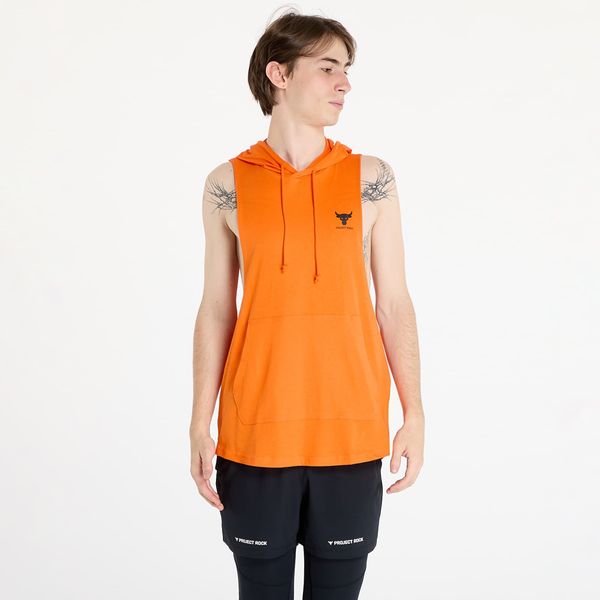 Under Armour Majica Under Armour Project Rock SL HD Payoff Top Team Orange/ Black L