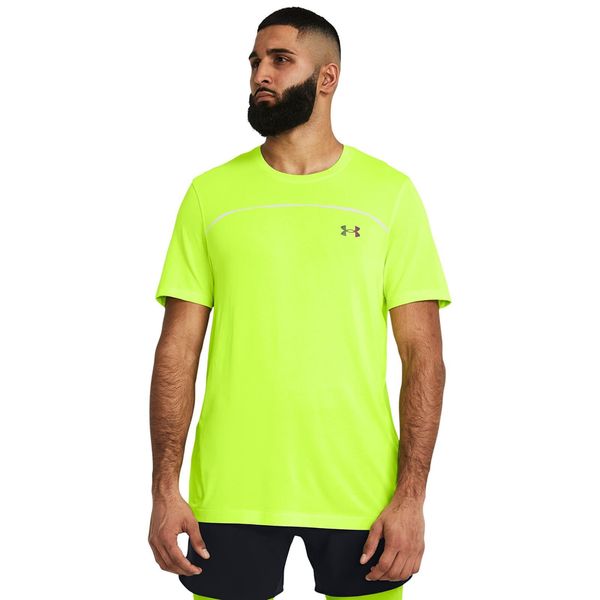 Under Armour Majica Under Armour Rush Seamless Wordmark SS Green M