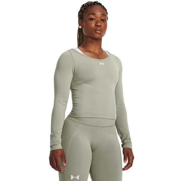 Under Armour Majica Under Armour Train Seamless LS Green L