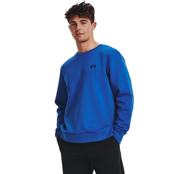 Under Armour Majica Under Armour Unstoppable Fleece Crew Blue M