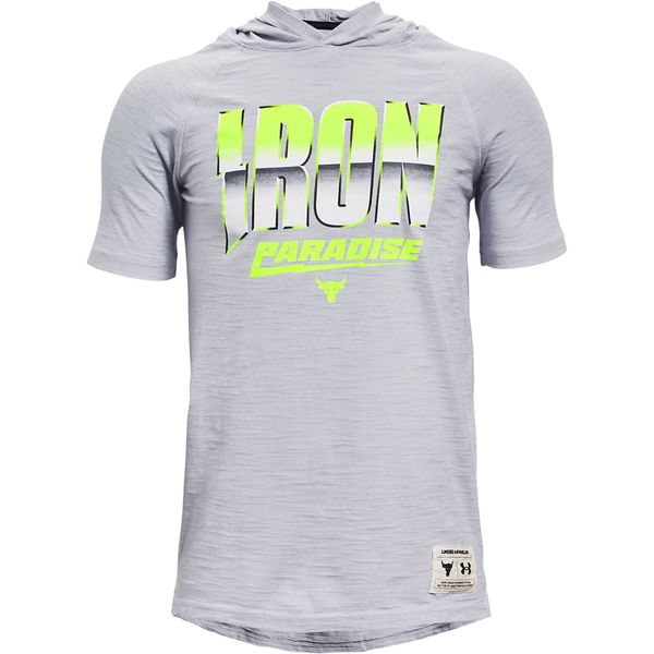 Under Armour Majica Under Armour Y Project Rock Cc SS Tee Hdy Gray M-Y