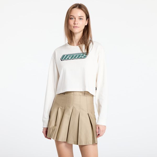 Vans Majica Vans Retro V Long Sleeve Relax Crop Marshmallow XS