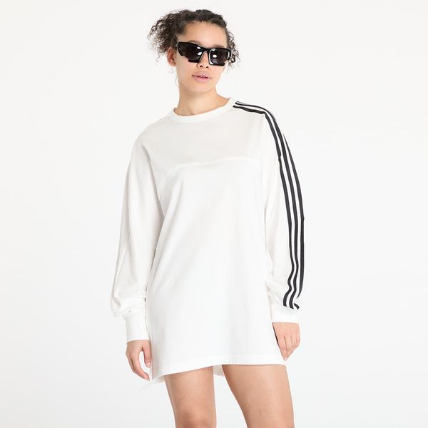 Y-3 Majica Y-3 3-Stripes Long Sleeve Long-Sleeve Top UNISEX Core White M