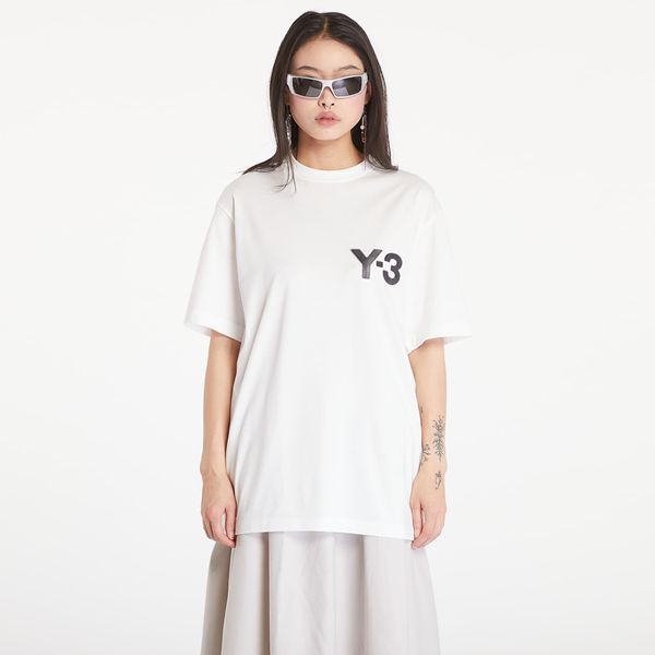 Y-3 Majica Y-3 Logo Short Sleeve Tee UNISEX Core White XS