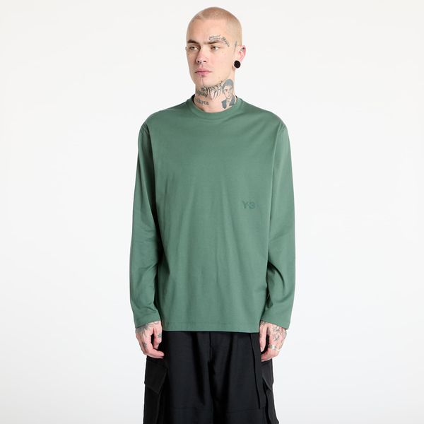Y-3 Majica Y-3 Long Sleeve Top UNISEX Green Oxide M
