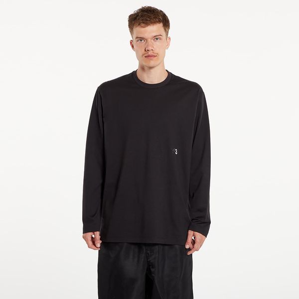 Y-3 Majica Y-3 Relaxed Long Sleeve Tee UNISEX Black XS