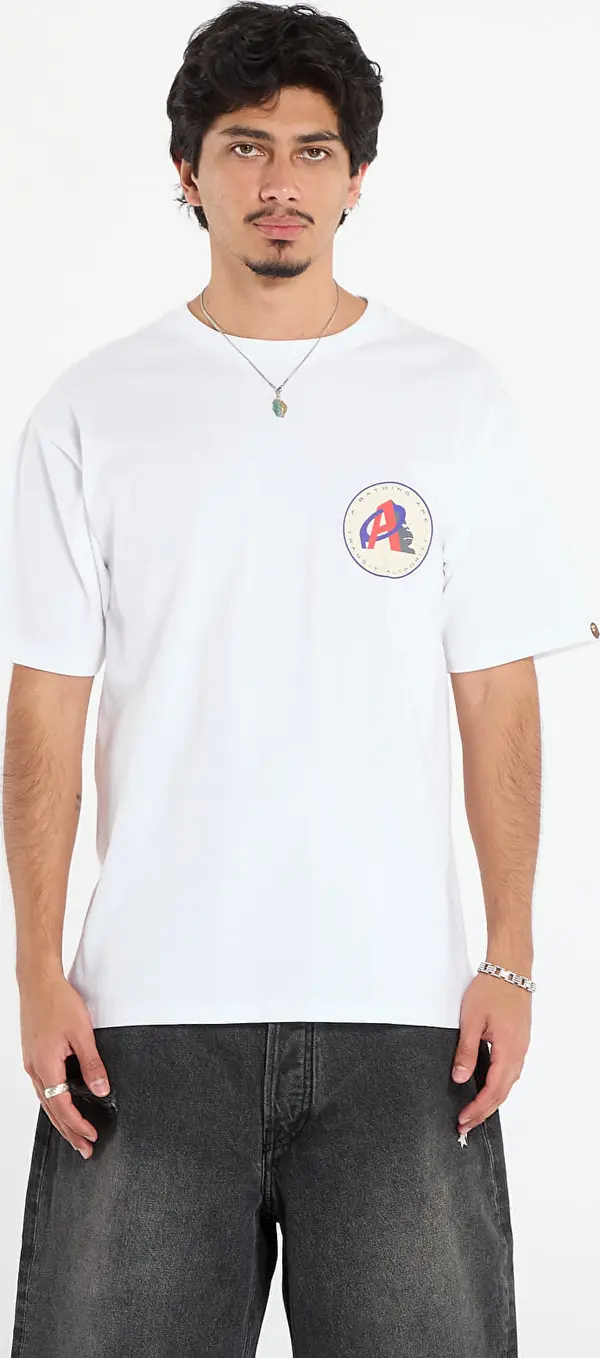 A BATHING APE Majice A BATHING APE Ape Transit Authority Tee White XXL