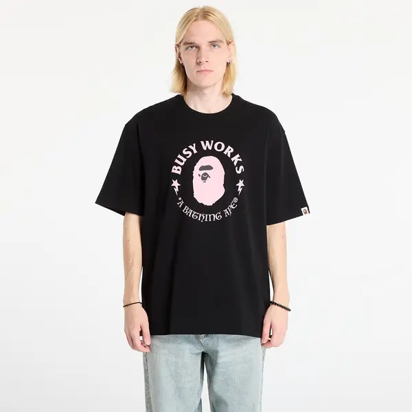 A BATHING APE Majice A BATHING APE Busy Works Relaxed Fit Tee Black L