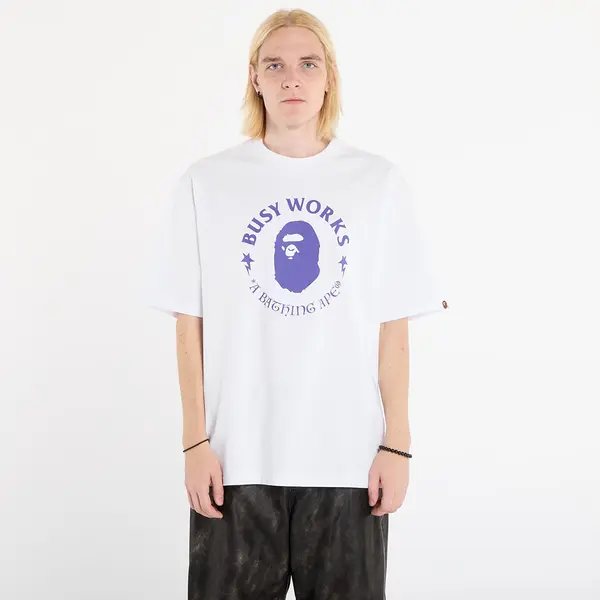 A BATHING APE Majice A BATHING APE Busy Works Relaxed Fit Tee White M