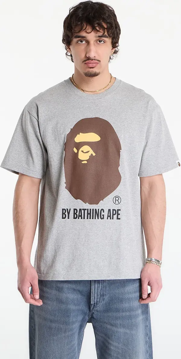 A BATHING APE Majice A BATHING APE By Bathing Ape Tee UNISEX Gray L