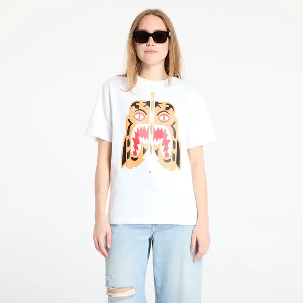 A BATHING APE Majice A BATHING APE Colors Tiger Tee UNISEX White L