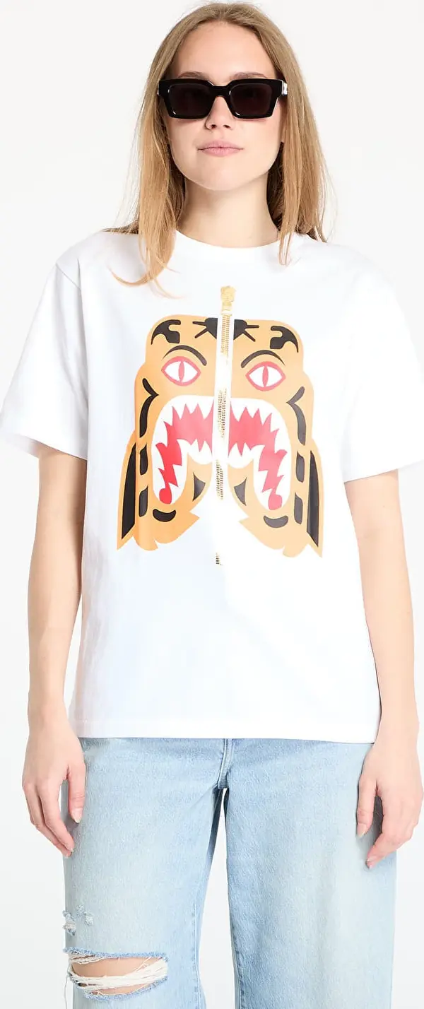 A BATHING APE Majice A BATHING APE Colors Tiger Tee UNISEX White XL