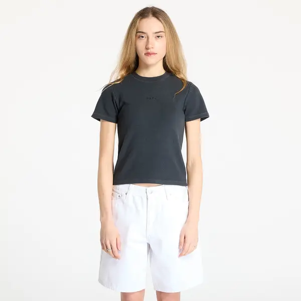 A BATHING APE Majice A BATHING APE Pigment Dyed Rib Tee Black S