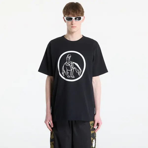 A BATHING APE Majice A BATHING APE Simple Soldier Mil Patch Tee UNISEX Black L