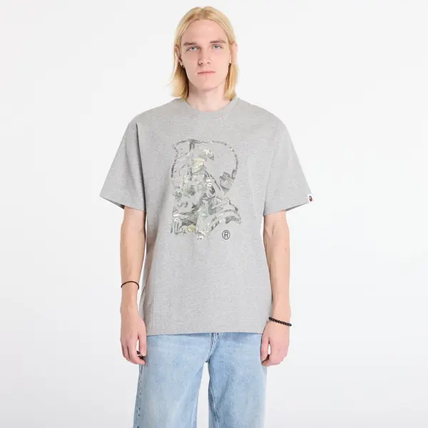 A BATHING APE Majice A BATHING APE Tree Edge Camo General Tee UNISEX Gray XL