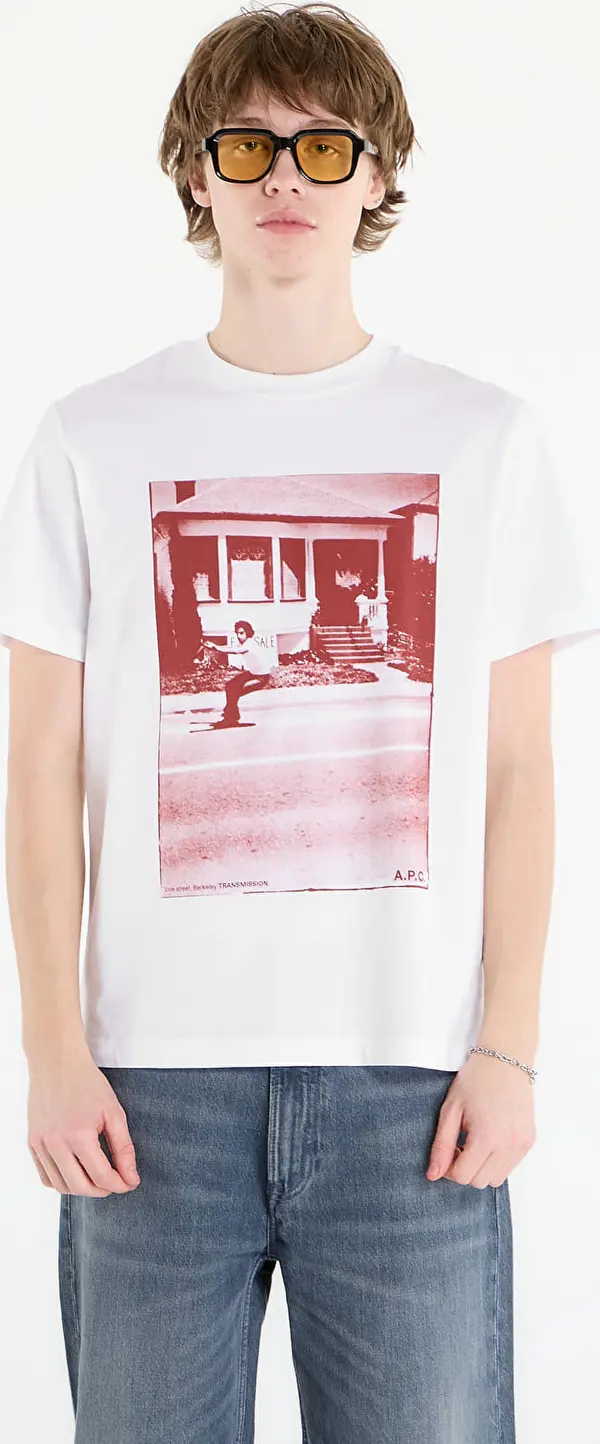 A.P.C. Majice A.P.C. California Mc T-Shirt Brown XL