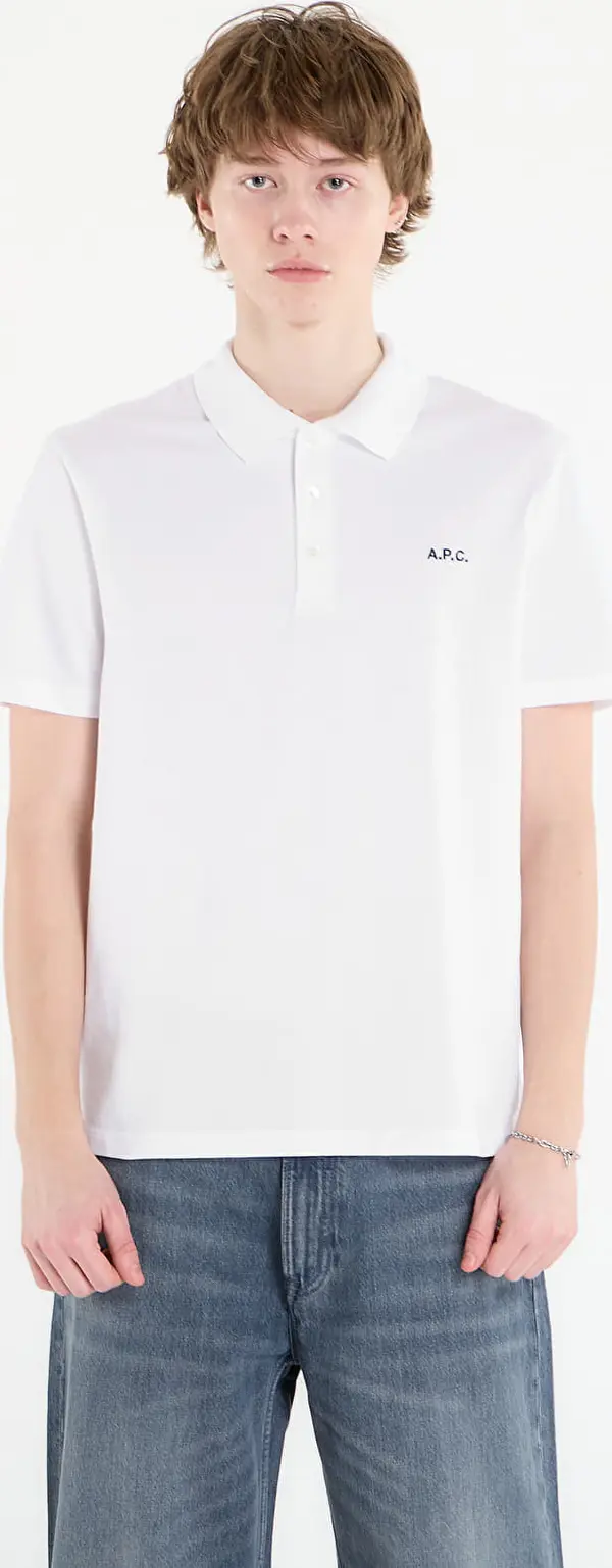 A.P.C. Majice A.P.C. Standard Polo Shirt White S