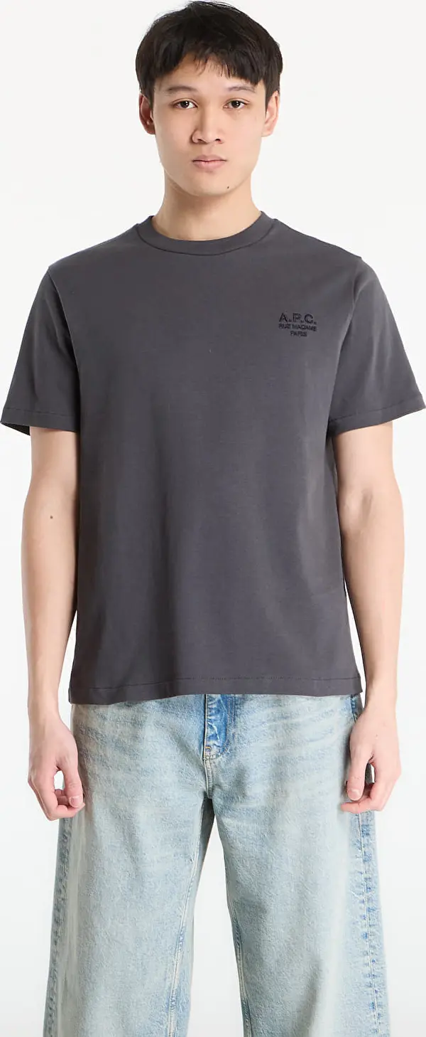 A.P.C. Majice A.P.C. Standard Rue Madame T-Shirt UNISEX Black/ White XXL