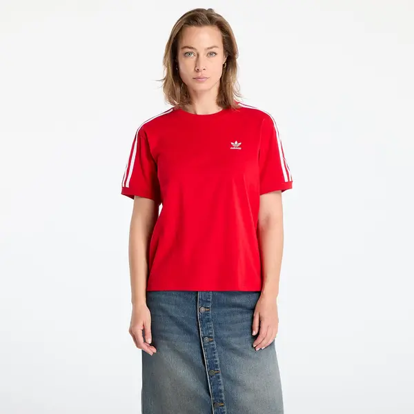 adidas Originals Majice adidas 3 Stripe Tee Better Scarlet S