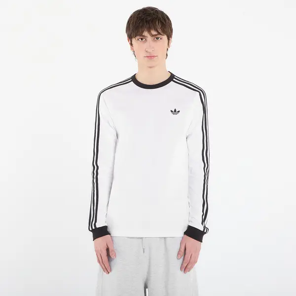 adidas Originals Majice adidas 3-Stripes Long-Sleeve Top Long-Sleeve Top White L