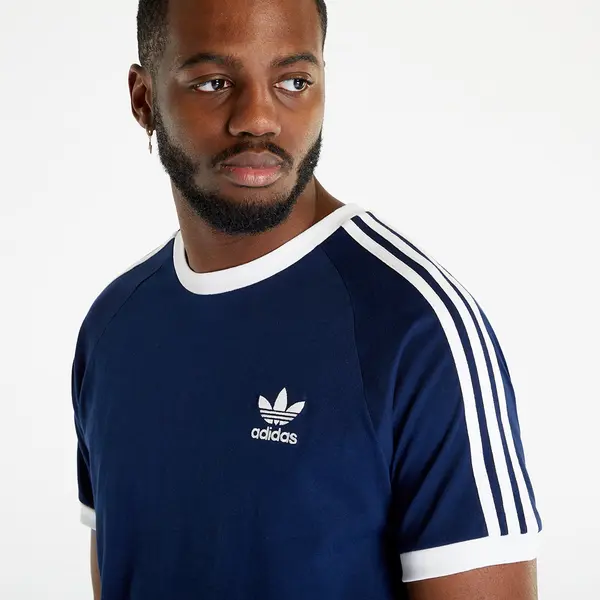 adidas Originals Majice adidas 3-Stripes Short Sleeve Tee Night Indigo S