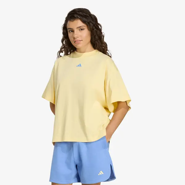 adidas Performance Majice adidas 3-Stripes Studio T-Shirt Almost Yellow S
