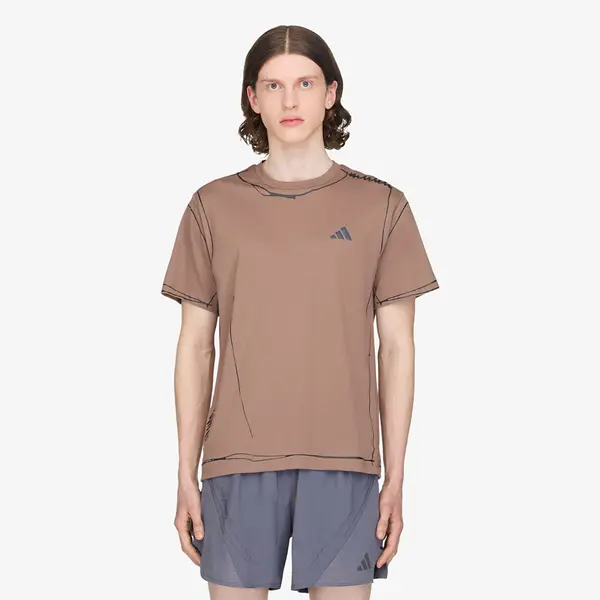 adidas Performance Majice adidas Adi365 Sftm Running Unitefit T-Shirt UNISEX Trace Brown L