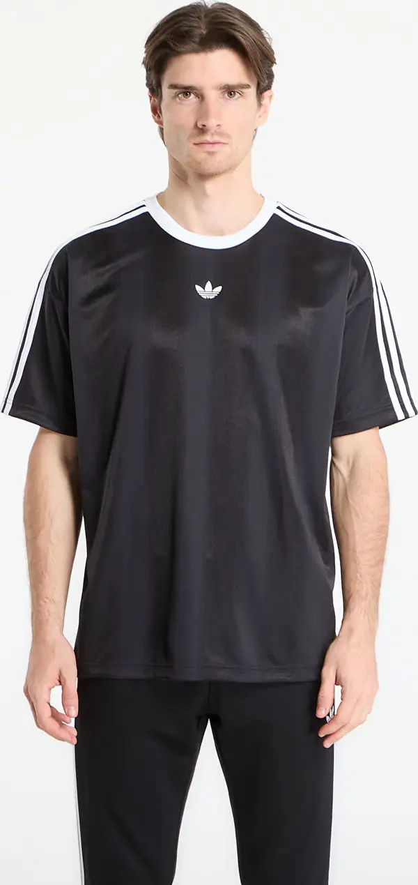 adidas Originals Majice adidas Adicolor Jacquard Jersey Black XL