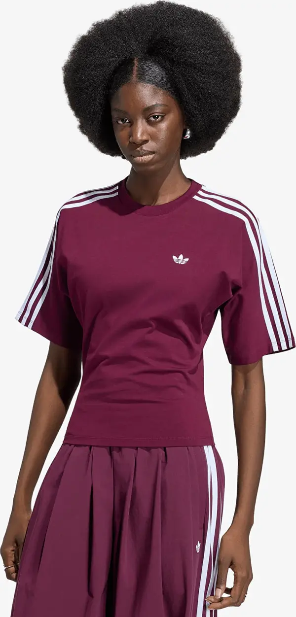 adidas Originals Majice adidas Adilenium 5.0 Slim T-Shirt Maroon XS