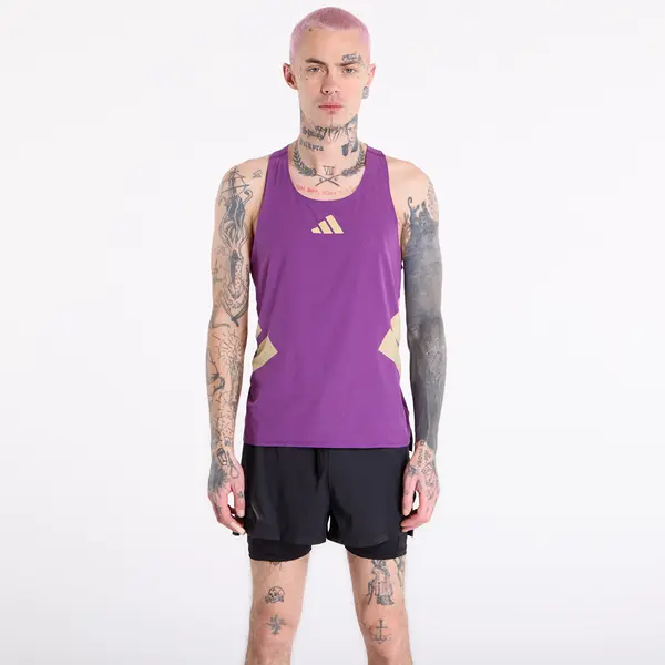adidas Performance Majice adidas Adizero Road To Records Tank Top Tribe Purple M