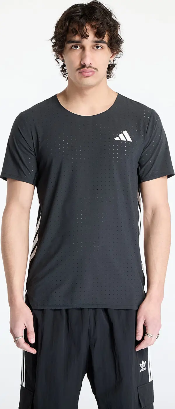 adidas Performance Majice adidas Adizero Running T-Shirt Black XL