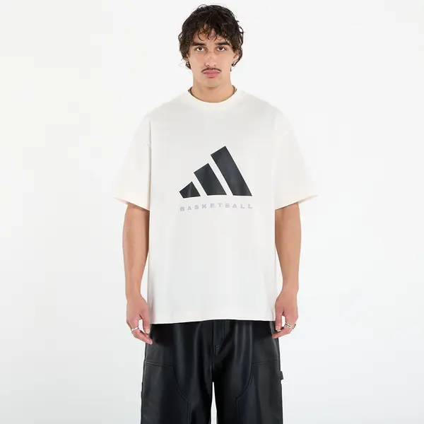 adidas Performance Majice adidas Basketball T-Shirt Chalk White XL