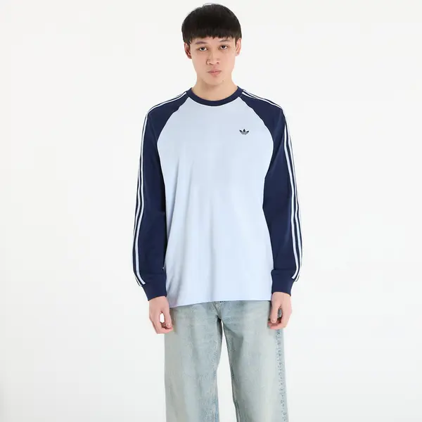 adidas Originals Majice adidas Britcore Long Sleeve Cali T-Shirt Crystal Sky/ Night Indigo M