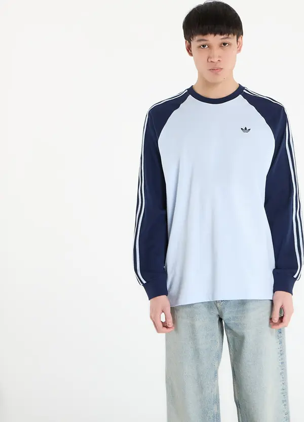 adidas Originals Majice adidas Britcore Long Sleeve Cali T-Shirt Crystal Sky/ Night Indigo S