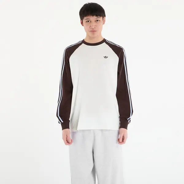 adidas Originals Majice adidas Britcore Long Sleeve Cali T-Shirt Off White/ Aurora Coffee M