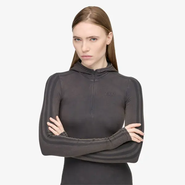 adidas Originals Majice adidas By Avavav Hooded Dress Carbon M