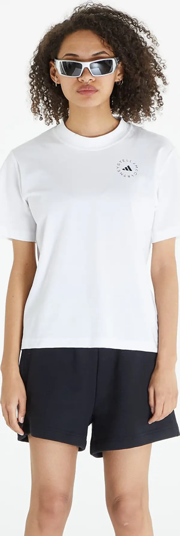 adidas Performance Majice adidas by Stella McCartney TrueCasuals Regular Sportswear T-Shirt White L