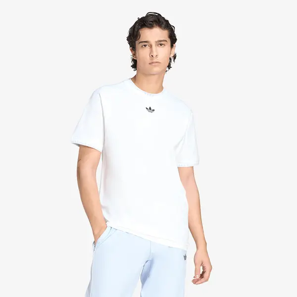 adidas Originals Majice adidas Chest Stripes Engineered Collar T-Shirt White M