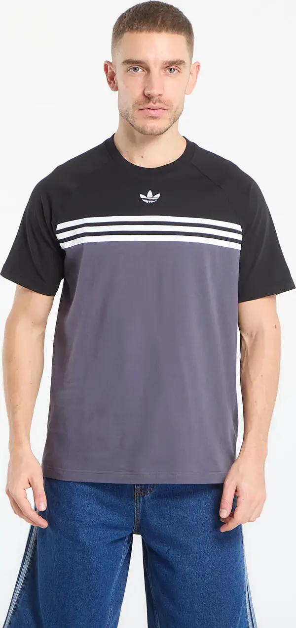 adidas Originals Majice adidas Chest Stripes T-Shirt Aurora Onix XL