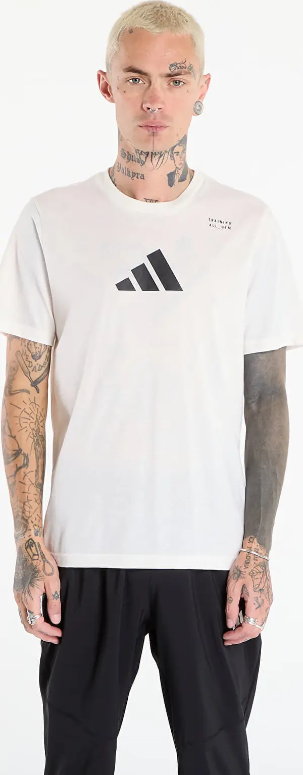 adidas Performance Majice adidas CLIMACOOL Category Training Graphic T-Shirt Chalk White M