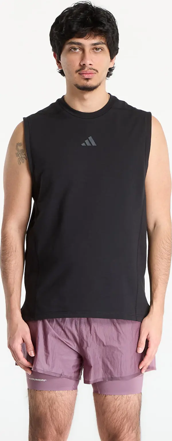 adidas Performance Majice adidas D4T X Sleeveless Tank Top Black M