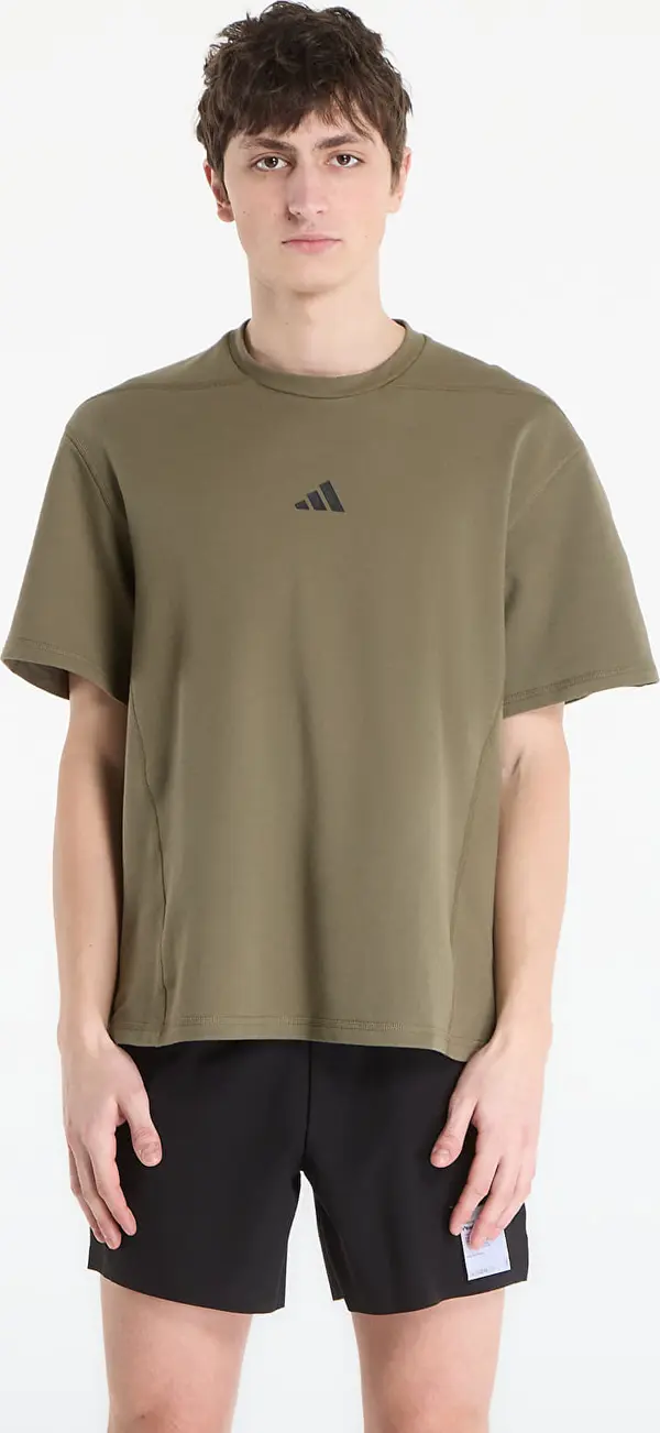adidas Performance Majice adidas D4T X T-Shirt Olive Strata M