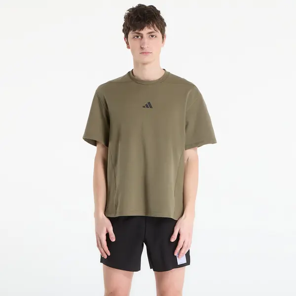 adidas Performance Majice adidas D4T X T-Shirt Olive Strata XL
