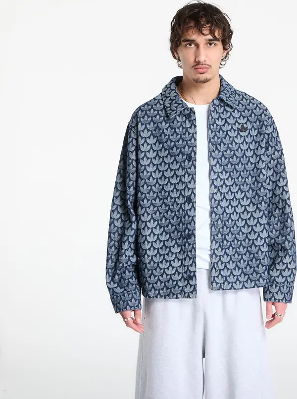 adidas Originals Majice adidas Denim Monogram Shirt Indigo Denim M