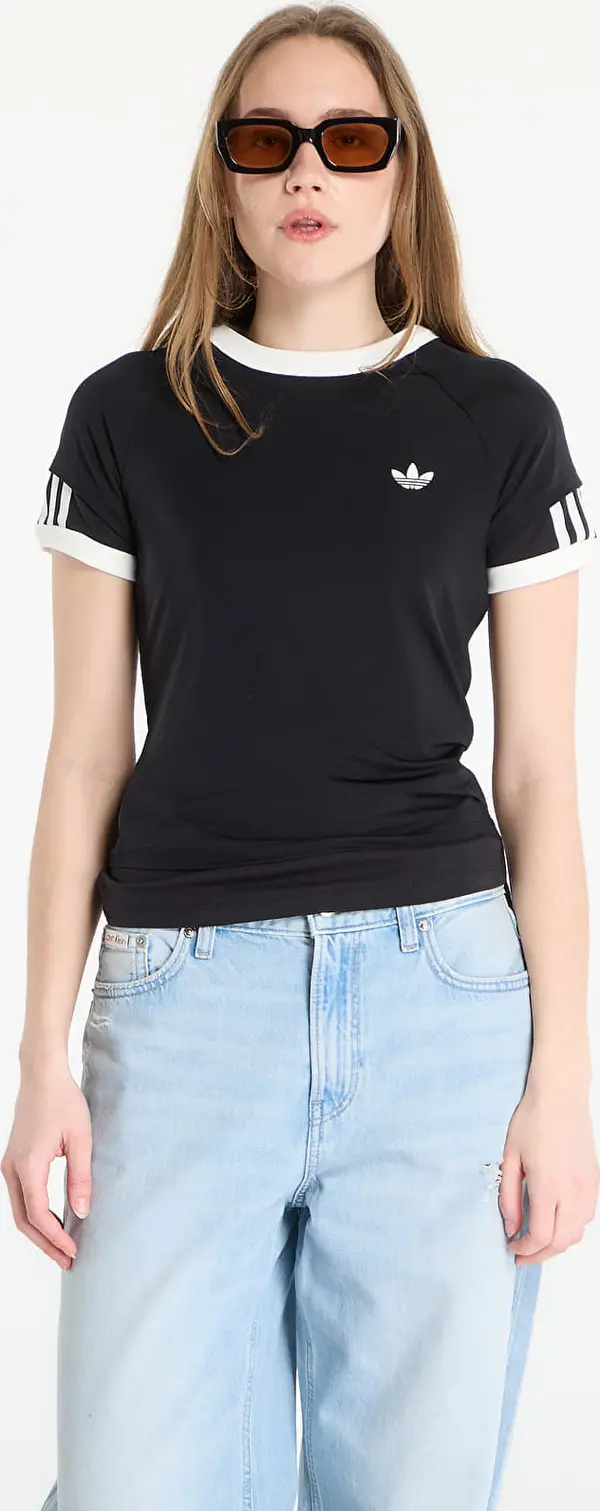 adidas Originals Majice adidas Double Layered Cali T-Shirt Black/ Black S