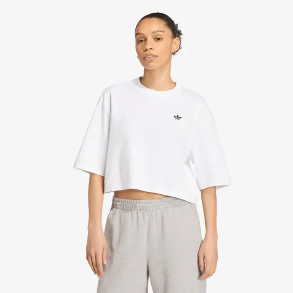 adidas Originals Majice adidas Essentials Crop T-shirt White M
